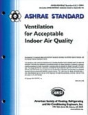 ANSI/ASHRAE Standard 62.1-2004: Ventilation for Acceptable Indoor Air Quality