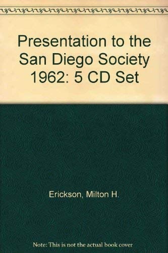 Presentation to the San Diego Society 1962: 5 CD Set