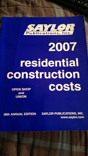 Residential Construction Costs 2007