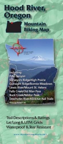 Hood River Oregon Mountain Bike Map