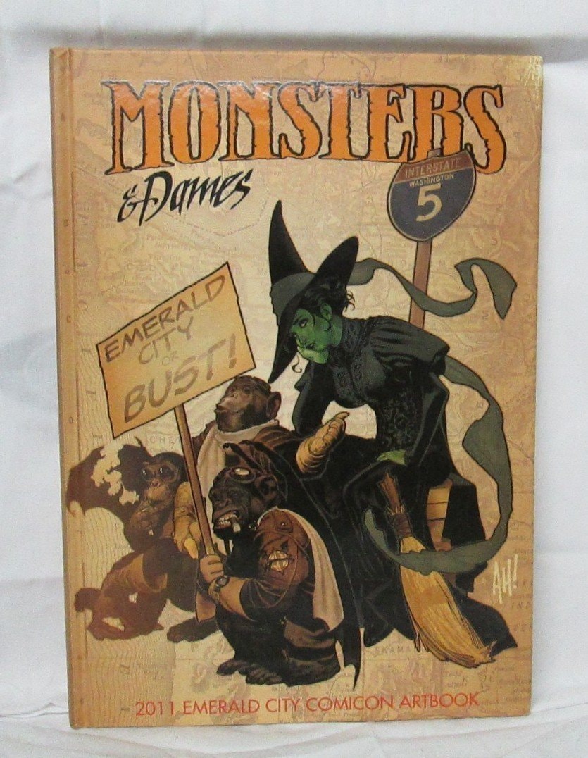 Emerald City Comicon 2011 Monsters and Dames Art Book