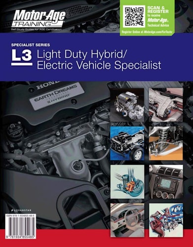 ASE Study Guide DVD L3 Hybrid/Electrical Specialist Certification