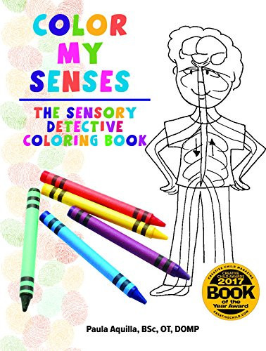 Color My Senses The Sensory Detective Coloring Book