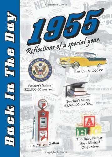 1955 Back In The Day - 24-page Greeting Card / Booklet with Envelope (5 x 7 Size)