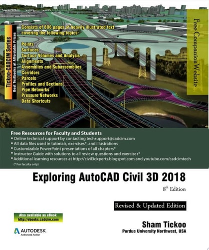Exploring AutoCAD Civil 3D 2018