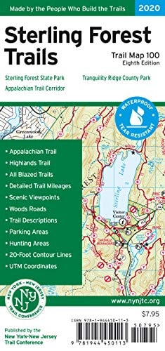Sterling Forest Trails Map