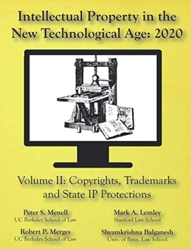 Intellectual Property in the New Technological Age, 2020