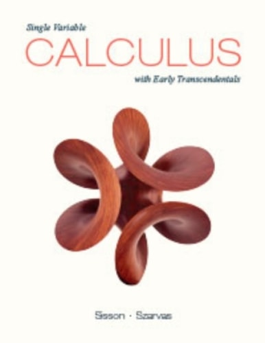Calculus: Single Variable