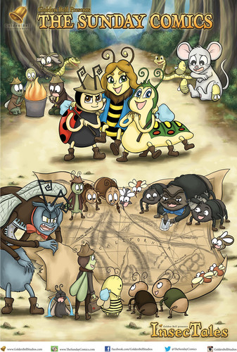 Golden Bell Presents The Sunday Comics: the Sunday Comics Insectales