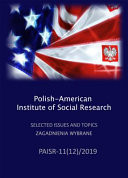 Polish-American Institute of Social Research New Jersey - PAISR 11(12)2019