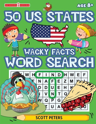 Wacky Facts Word Search 50 US States