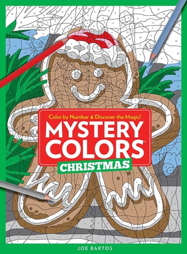 Mystery Colors: Christmas Color By Number & Discover the Magic