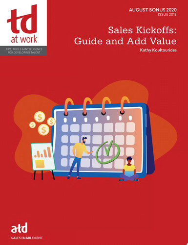 Sales Kickoffs: Guide and Add Value