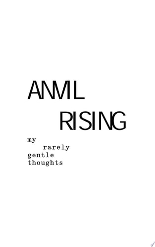 Anvil Rising: My Rarely Gentle Thoughts