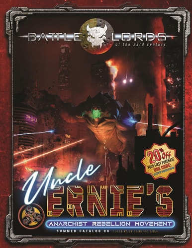 Uncle Ernie's A.R.M. Summer Catalog A Collection of Monsters for Battlelords of the 23rd Century, Savage Battlelords, and Savage Worlds