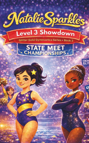 Natalie Sparkles: Level 3 Showdown: Glitter Gold Gymnastics Series – Book 2