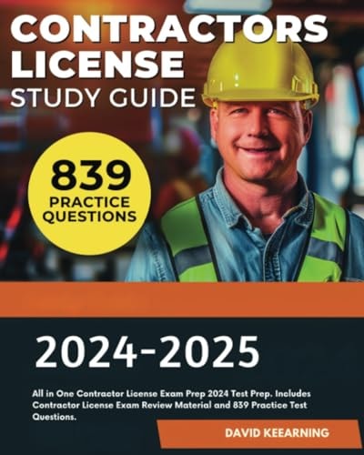 Contractor's License Study Guide 2024-2025