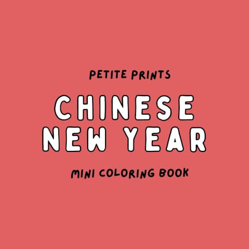 Chinese New Year Mini Coloring Book