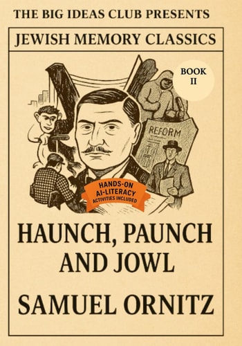 Haunch, Paunch, and Jowl - Book II (of III) A Vanished Era of Jewish Life in America - Reflections on Yiddish, Memory, and the Soul of the Ghetto