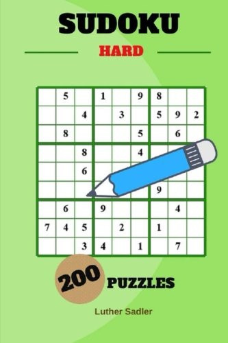 Sudoku Hard 200 Puzzles 200 Puzzles Book (Hard)
