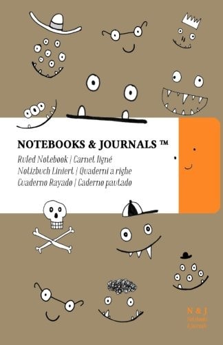 Notebooks and Journals for Kids (Notebooks for Girls and Boys), Beige, Large, Ruled Soft Cover (5. 5 X 8. 5)(Notebook for Children, Journal, Sketchbook, Diary, Composition Notebook)