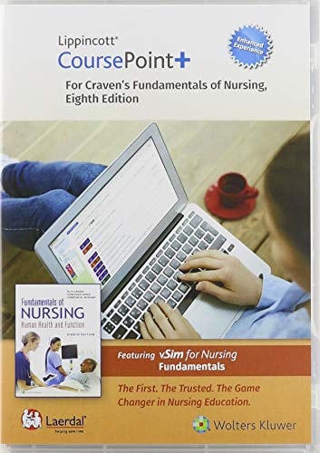 Lippincott CoursePoint+ Enhanced for Craven's Fundamentals of Nursing: Human Health and Function