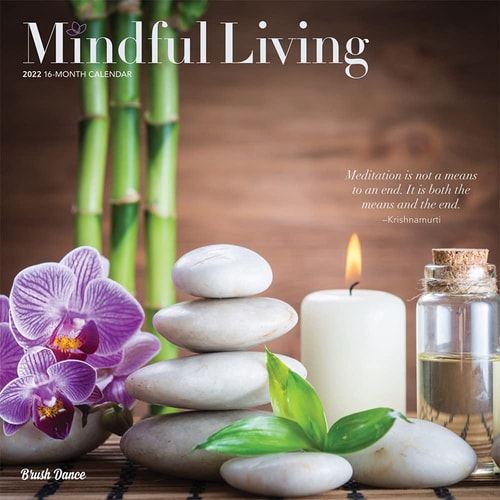Mindful Living 2022 Wall Calendar