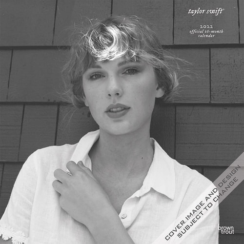 Taylor Swift Official 2022 12 x 12 Inch Monthly Square Wall Calendar