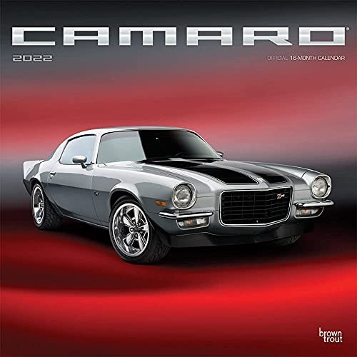 Camaro 2022 Monthly Wall Calendar