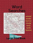 Word Search 150 Puzzles Large Print Book Word Searches for Adults