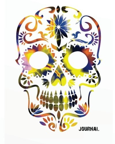 Journal Skull Ghost Demon Journal Wide Ruled College Lined Composition Notebook for 132 Pages of 8 X10 Lined Paper Journal Volume 2