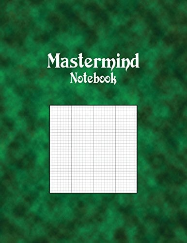 Mastermind Notebook 1/8" Cross Section Graph Ruled, 144 Pages