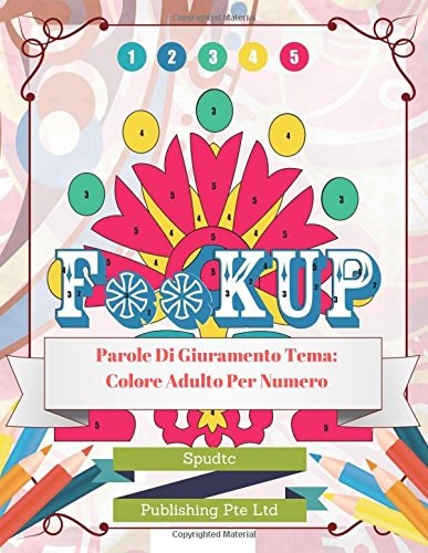 Parole Di Giuramento Tema Colore Adulto Per Numero