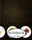 Notebook Food : Journal Diary, 110 Lined Pages, 8 X 10