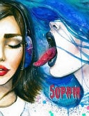 Sophia Personalized Book with Name, Journal, Notebook, Diary, 105 Lined Pages, 8 1/2 X 11