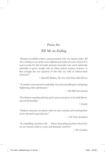 Tell Me an Ending A Novel