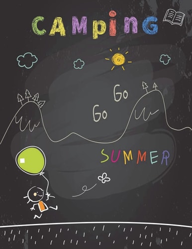 Camping Summer Journal 8. 5 X 11