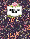 Budgeting Book Seamless Flower 8. 5x11(Budgeting Book) - Daily Expense Tracker 12 Month(365 Days)
