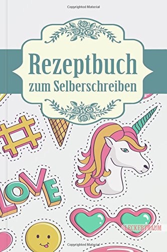 LECKERTRAUM Rezeptbuch Zum Selberschreiben Retro 3 Eigenes Kochbuch Erstellen, Lieblingsrezepte Eintragen und Glücklich Kochen - Mit Individuellem Inhaltsverzeichnis Bzw. Register und Platz Für Eigene Notizen