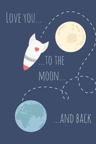 Love You to the Moon and Back... Reasons Why I Love You Book - I Love You Because - Sentimental Gift Journal