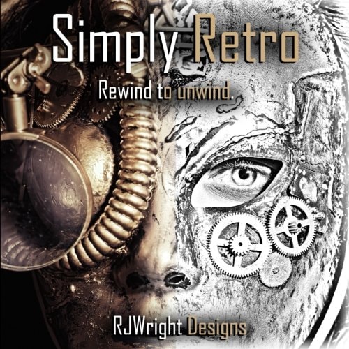 Simply Retro Adult Steampunk Coloring Book