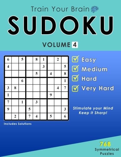 SUDOKU 768 Symmetrical Puzzles Train Your Brain