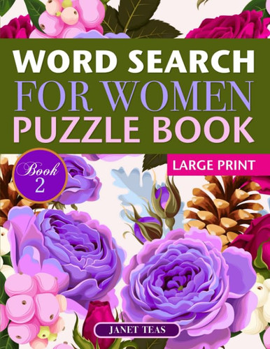 Word Search for Women Puzzle Book Book 2