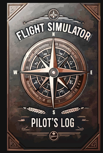 Flight Simulator Pilot's Log Book: Document and celebrate your journey as a virtual pilot!
