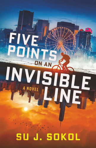 Five Points on an Invisible Line