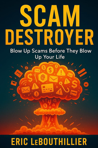 Scam Destroyer - Your Complete Pocket Guide to Spotting Scams, Stopping Fraudsters, and Protecting Your Money and Identity in the Digital Age.