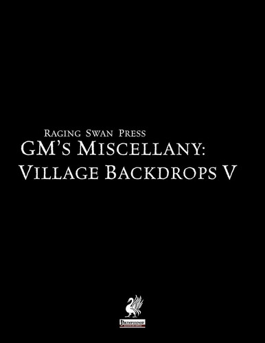 GM's Miscellany Village Backdrop V
