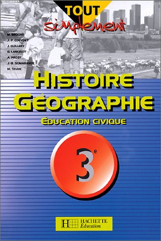 Histoire-géographie, éducation civique, 3e