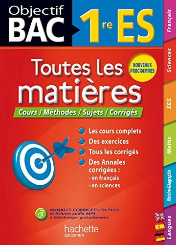 Toutes les matière 1re ES