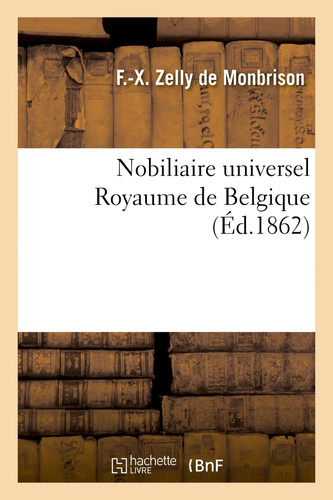 Nobiliaire Universel Royaume de Belgique